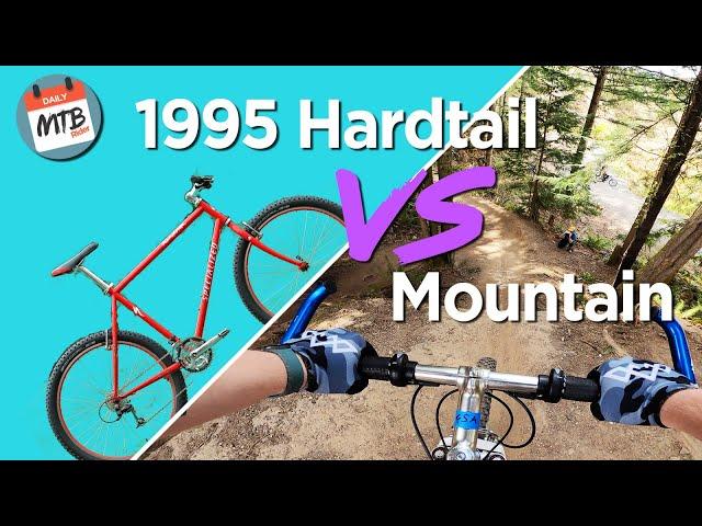 I Test A 1995 Retro Bike VS Mountain Bike Trails