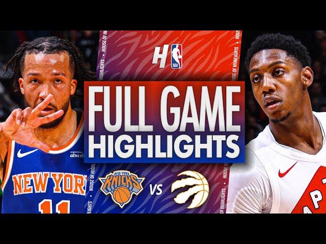 New York Knicks vs Toronto Raptors - Full Game Highlights | December 9, 2024-25 NBA Season