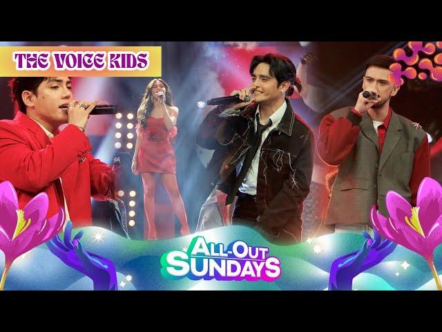 The Coaches of The Voice Kids show off their world-class talent! | All-Out Sundays