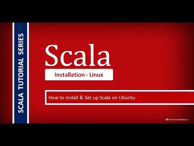 How to install scala on Ubuntu Operating System