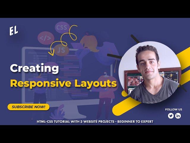 HTML-CSS Tutorial Lesson 88: Creating Responsive Layouts - Grid #28