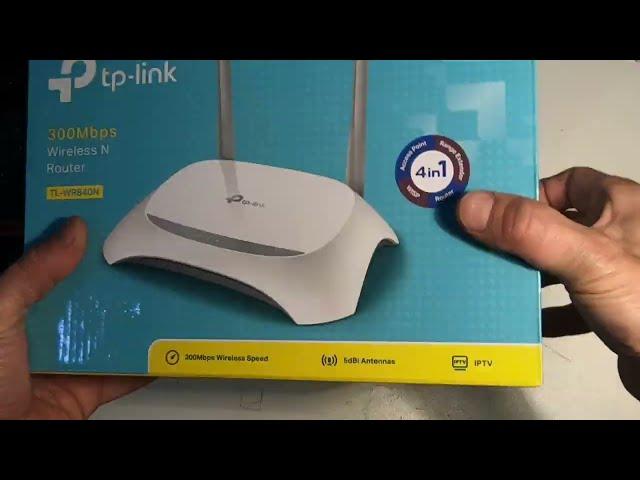 TP Link WR840N as Range Extender - Quick setup