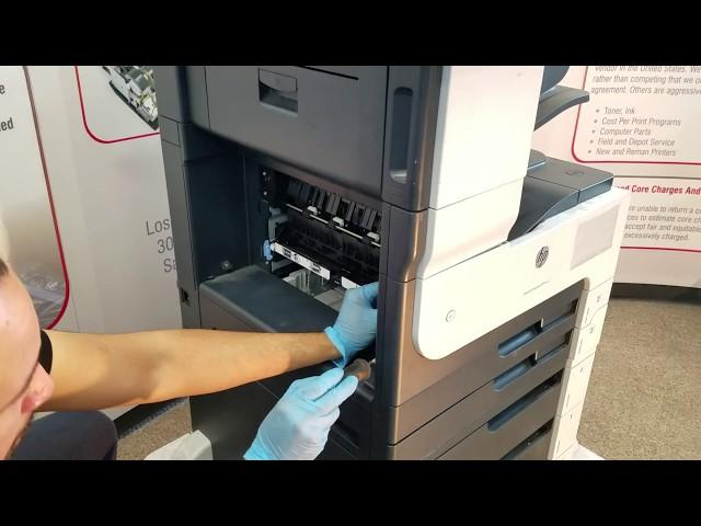 HP Laserjet M712 M725 Fuser Maintenance Kit Installation + Reset Instructions (VIDEO)