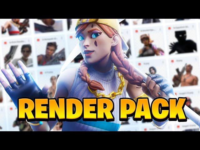 The *BEST* FREE Fortnite Render Pack(Google Drive) PC/Mobile