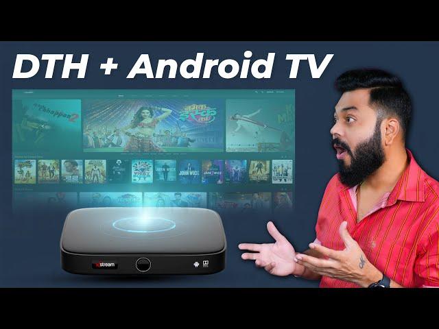 Airtel Xstream Box - Smart Android TV & DTH All-In-One  DTH Bhi Android TV Bhi