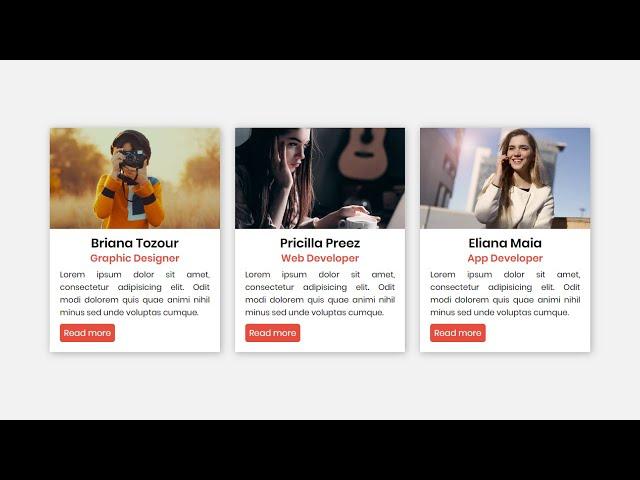 Owl-carousel Cards Slider in HTML CSS & jQuery | CodingNepal