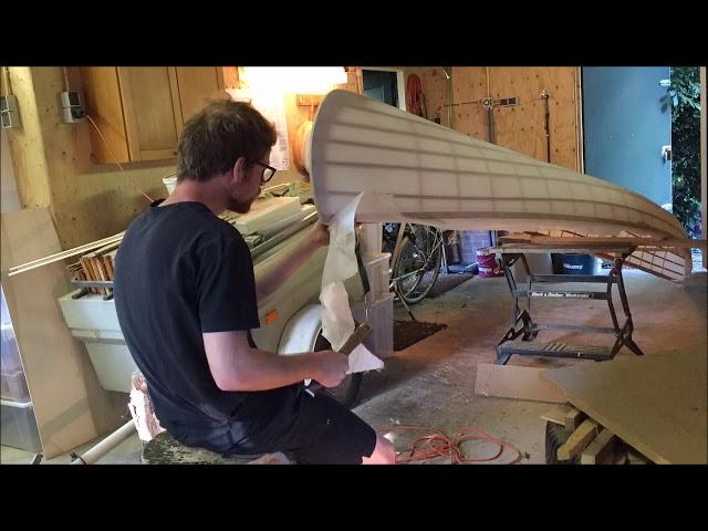 Building a skin-on-frame canoe