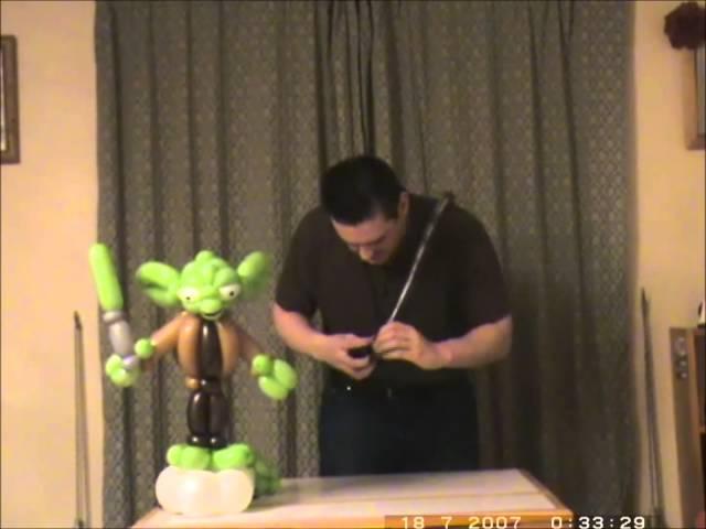 Yoda Balloon model Tutorial