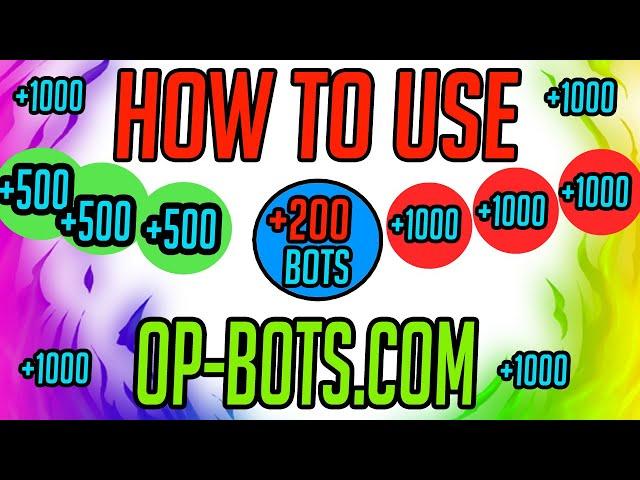 [TUTORIAL] November // 2023 // HOW TO USE Op-bots.com (+200 Coin BOTS free Giveaway) *NEW*