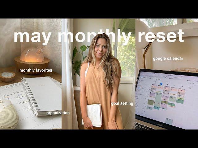 MONTHLY RESET ⎮ Favorites, Goal Setting, & Organizing My Life