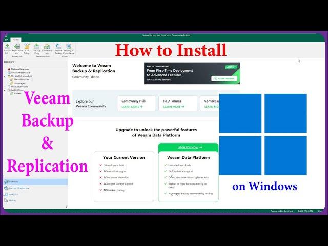 Veeam - How to Install Veeam Backup & Replication Community Edition (CE) on Windows Server