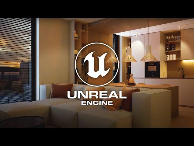 UE5 Small Apartment I Lumen and Nanite