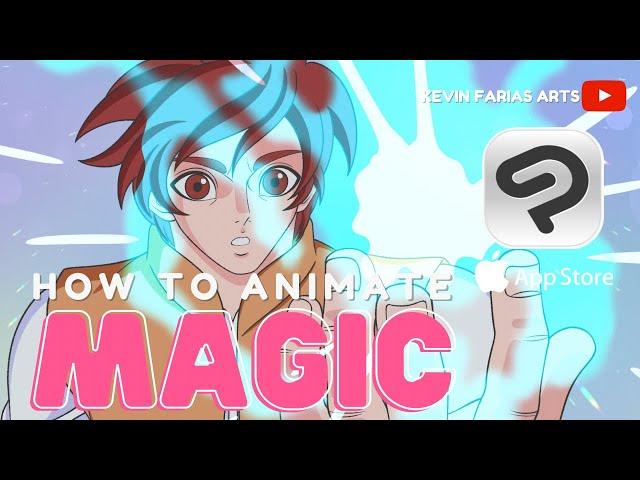 How to Animate MAGIC EFFECTS in Clip Studio PAINT