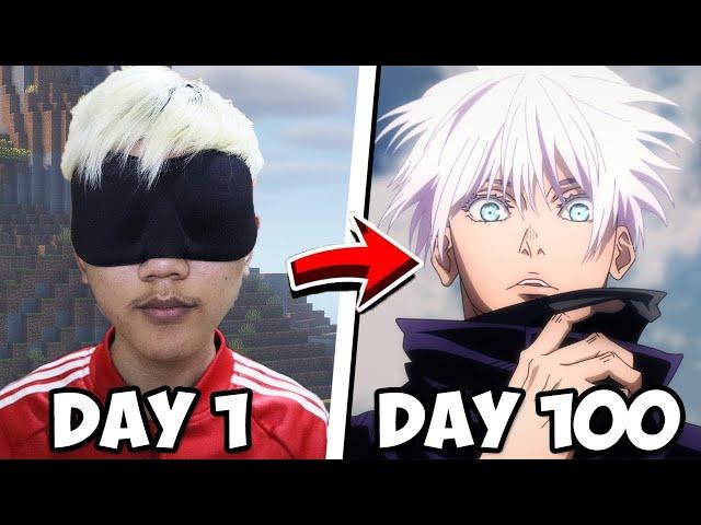 I SURVIVED 100 DAYS in JUJUTSU KAISEN Minecraft