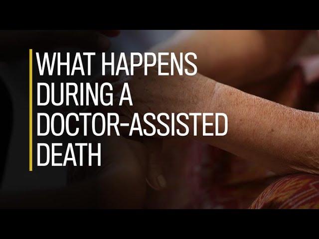 What happens during a doctor-assisted death