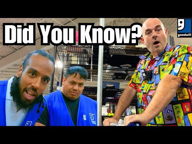 Didn't Know These Goodwill Facts | Thrifting To Resell On eBay