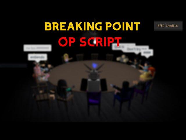 [NEW] Breaking Point Script GUI / Exploit | Kill Aura | Unlimited Credits | *PASTEBIN 2022*