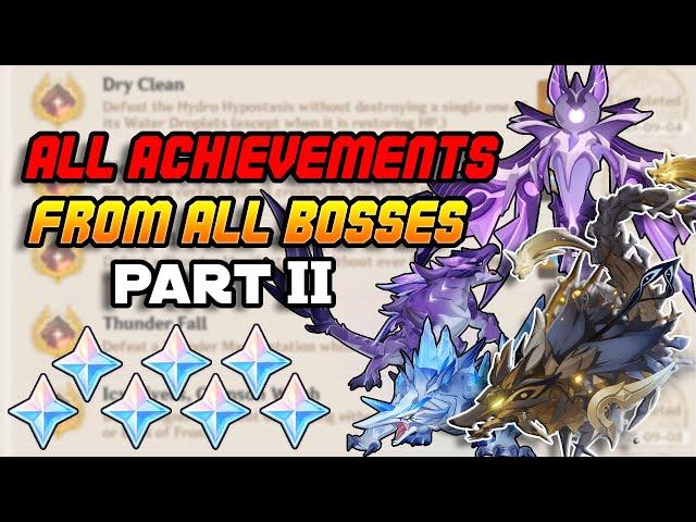 Get Primogems from all these Secret Boss Achievements | Genshin Impact