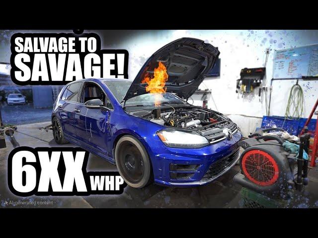 Cheap MK7 Golf R makes over 600whp with TPC900