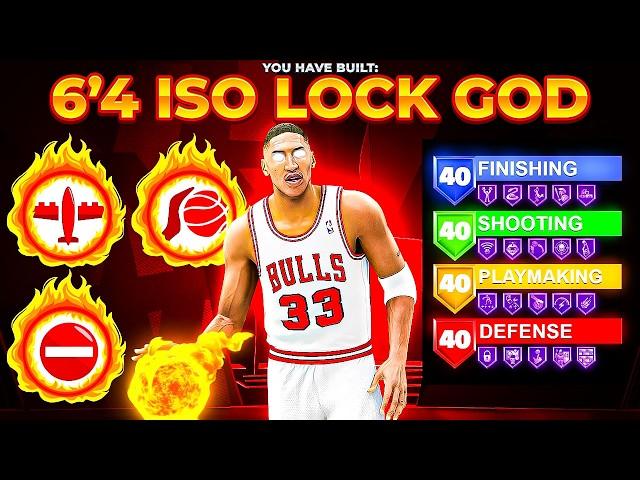 100 3pt% REC RANDOMS CHEATING in NBA2K25! 99 steal + 99 perimeter build is over powered!