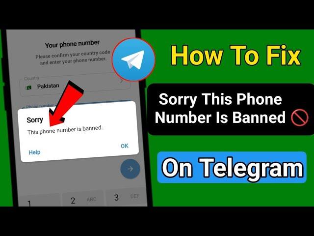 Fix- Telegram This Phone Number Is Banned! [Recover] || How To unban telegram account