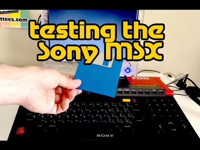 Cleaning and testing the Sony MSX 2 Hit Bit computer from Japan!