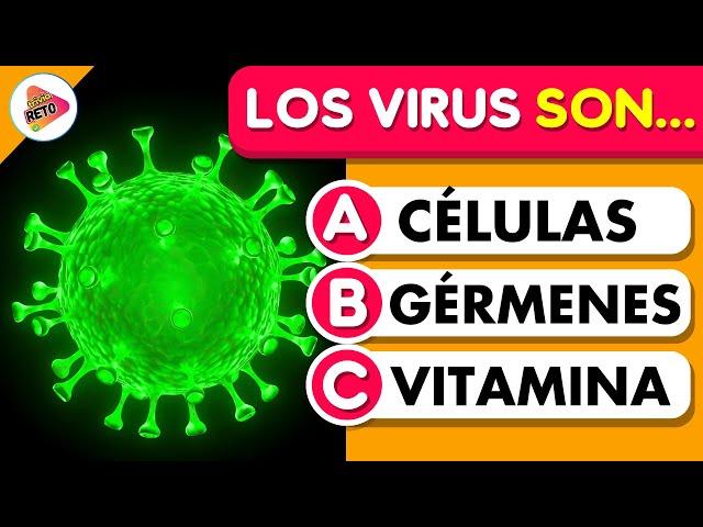 35 Preguntas de BIOLOGÍA 🪴¿Cuánto sabes?| Test de Biología | Trivia-Reto