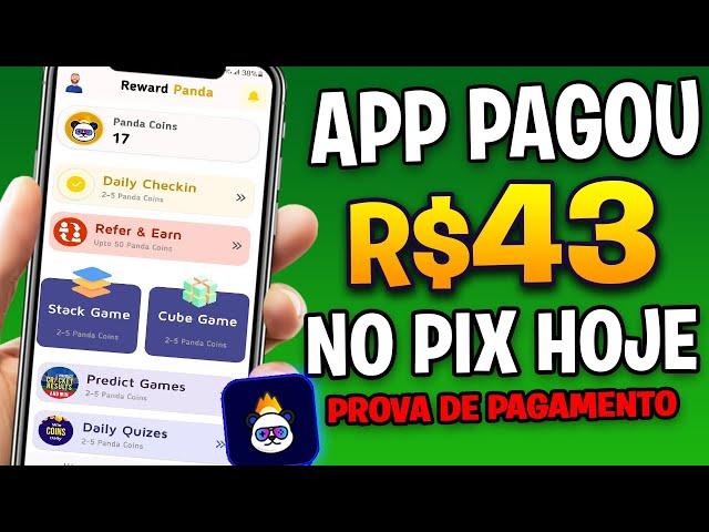 Novo APP para GANHAR DINHEIRO JOGANDO Recebi R$43.70 de Site Pagando via Pix 