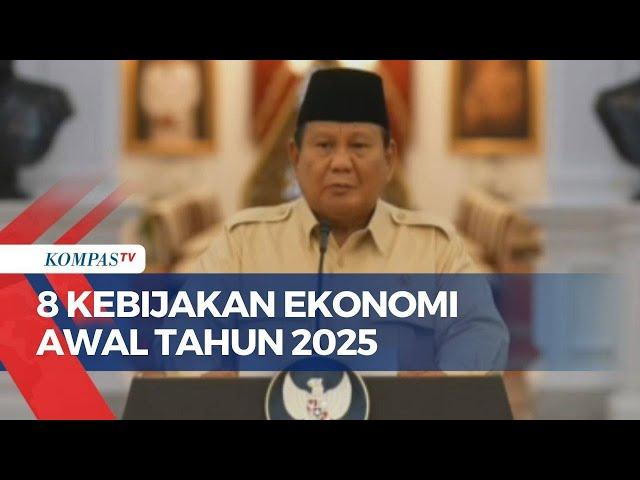 [FULL] Presiden Prabowo Umumkan 8 Kebijakan Ekonomi Awal Tahun 2025: THR sampai Stimulus Lebaran