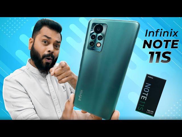 Infinix Note 11s Unboxing & First ImpressionsBudget Gaming Smartphone!? 120Hz, Helio G96 @12,999