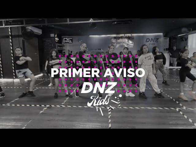 PRIMER AVISO - Maria Becerra ft. Ivy QUEEN  | Coreografía Oficial Dance Workout | DNZKIDS