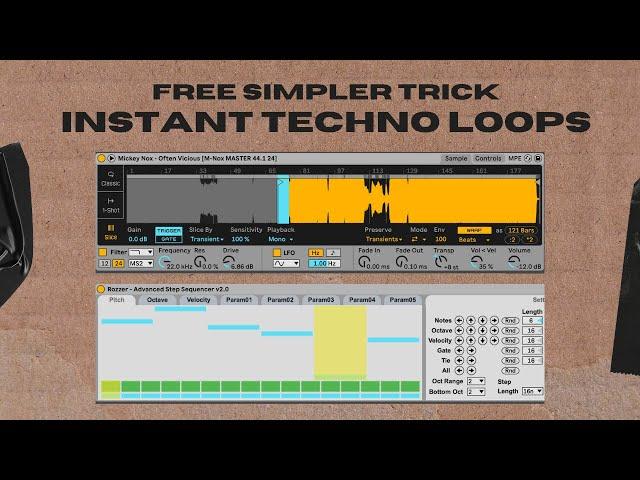 INSTANT TECHNO LOOPS! Free Simpler Trick.