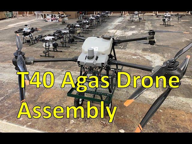 T40 Agri Drone Assembly | DJI T40 Spraying Drone | Agras T20, T40 | Drove service