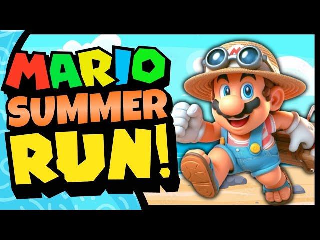 Mario Summer Run | Brain Break | Freeze Dance | Brain Breaks for Kids | Just Dance | Danny Go