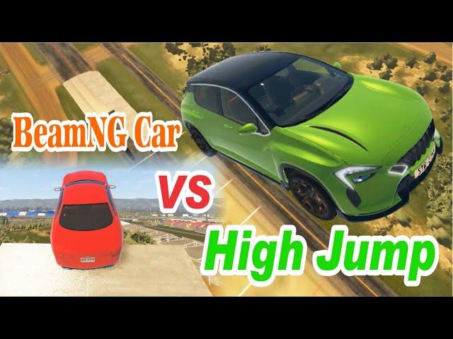 Car vs High Jump rack | Beamng Drive | #beamng car #beamng #beamngcrash