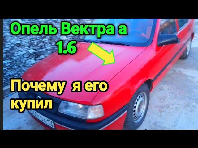 Обзор Опель Вектра а 1.6. Почему я его купил.Опыт эксплуатации.