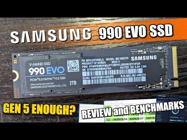 Samsung 990 EVO SSD - Review and Benchmarks