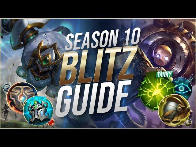 In-Depth Blitzcrank Support Guide | How to Play Blitzcrank Season 10 - League of Legends