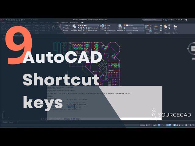 9 AutoCAD shortcut keys you didn't know