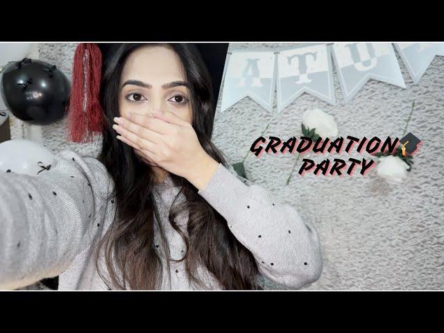 Bisma's Graduation party  | Convocation Celebration Day | Family Surprise  | bisuu7 | bisuu7vlogs