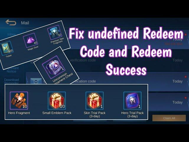 How to redeem success MPL tournament code | Tricks for redeeming Code