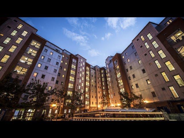 Student accommodation at De Montfort University (DMU)