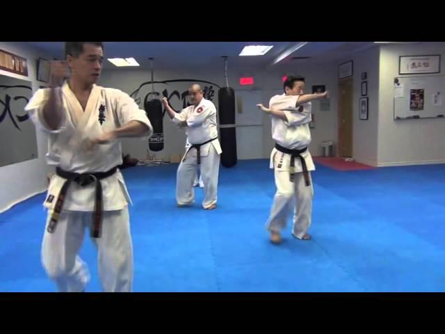 Sushiho Kata, Oishi Daigo Hanshi at Seikai So-Kyokushin Canada Honbu Dojo