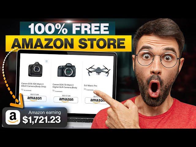 How to Create Amazon AFFILITE Store for FREE 2024! (Step-by-Step Guide)