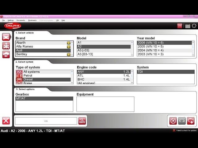 how to operate Delphi AutoCom Diagostic Software to Diagnose Mercedes Sprinter w906 2012