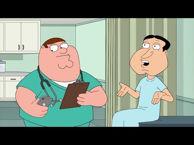 Family Guy - Peter and Quagmire in the hospital