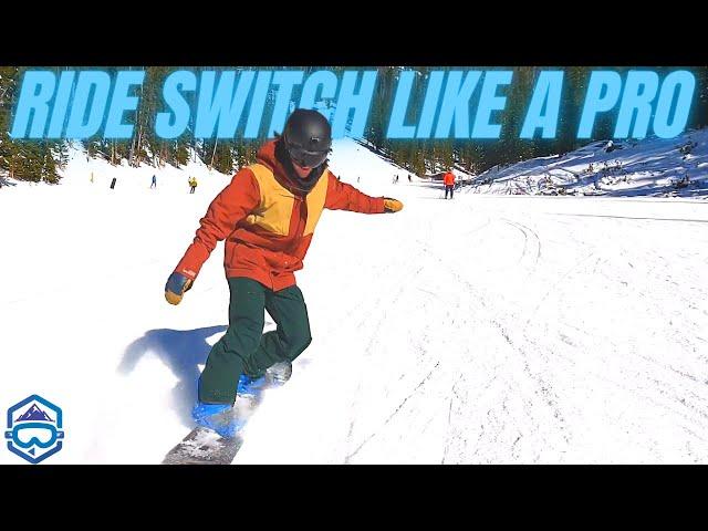 ONE Thing To Learn How to Ride Switch On A Snowboard