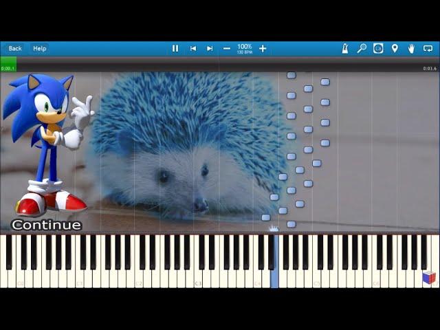 SONIC THE HEDGEHOG SOUNDS IN SYNTHESIA