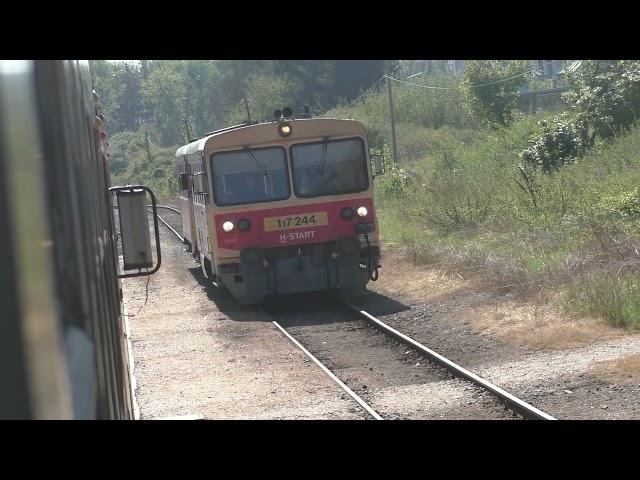 vlaky Turňa nad Bodvou - Tornanadáska - Salóecseg 23.9.2024