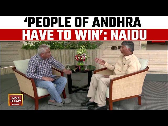 Former Andhra Pradesh CM Chandrababu Naidu Exclusive | Lok Sabha Elections 2024 | India Today